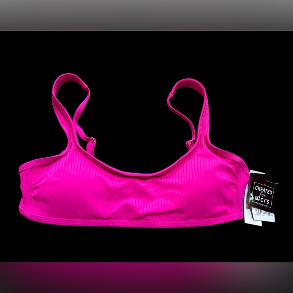 ⛱️California Waves Juniors' Bralette Bikini Top,Created for Macy’s Sz Small NWT